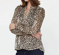 Current Air - Scarlett Split V-neck Top