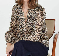 Current Air - Scarlett Split V-neck Top