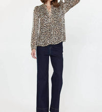 Current Air - Scarlett Split V-neck Top