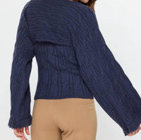 Current Air - Shrug and Sweater Top Set