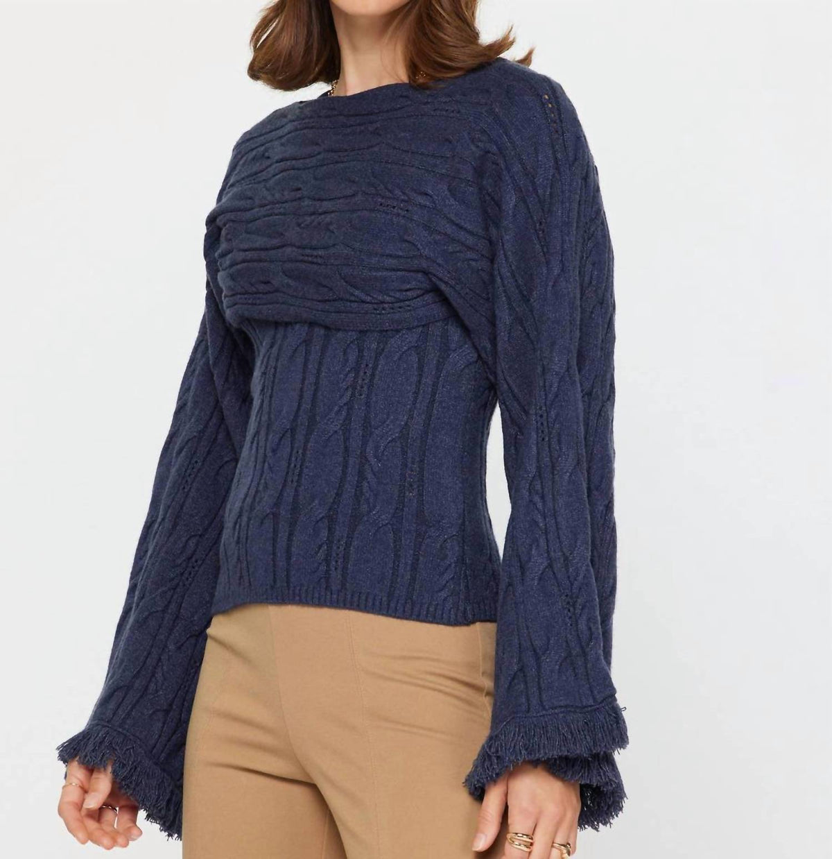 Current Air - Shrug and Sweater Top Set
