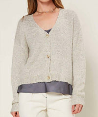 Current Air - Soft Sequined Cardigan