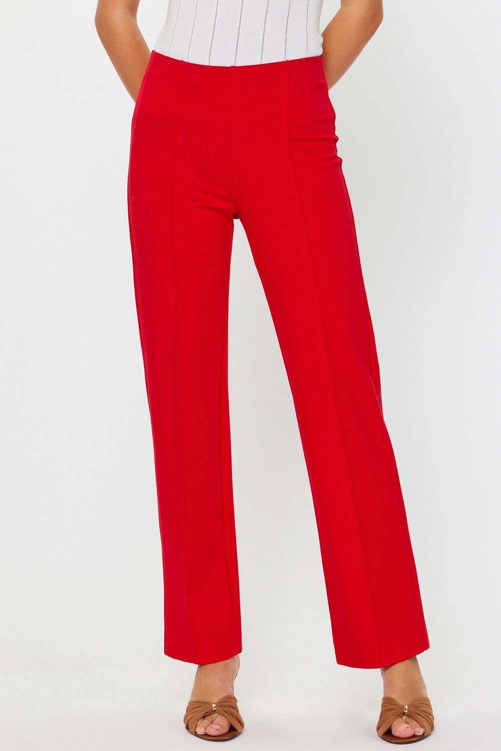 Current Air - Straight Leg Ponte Knit Pant