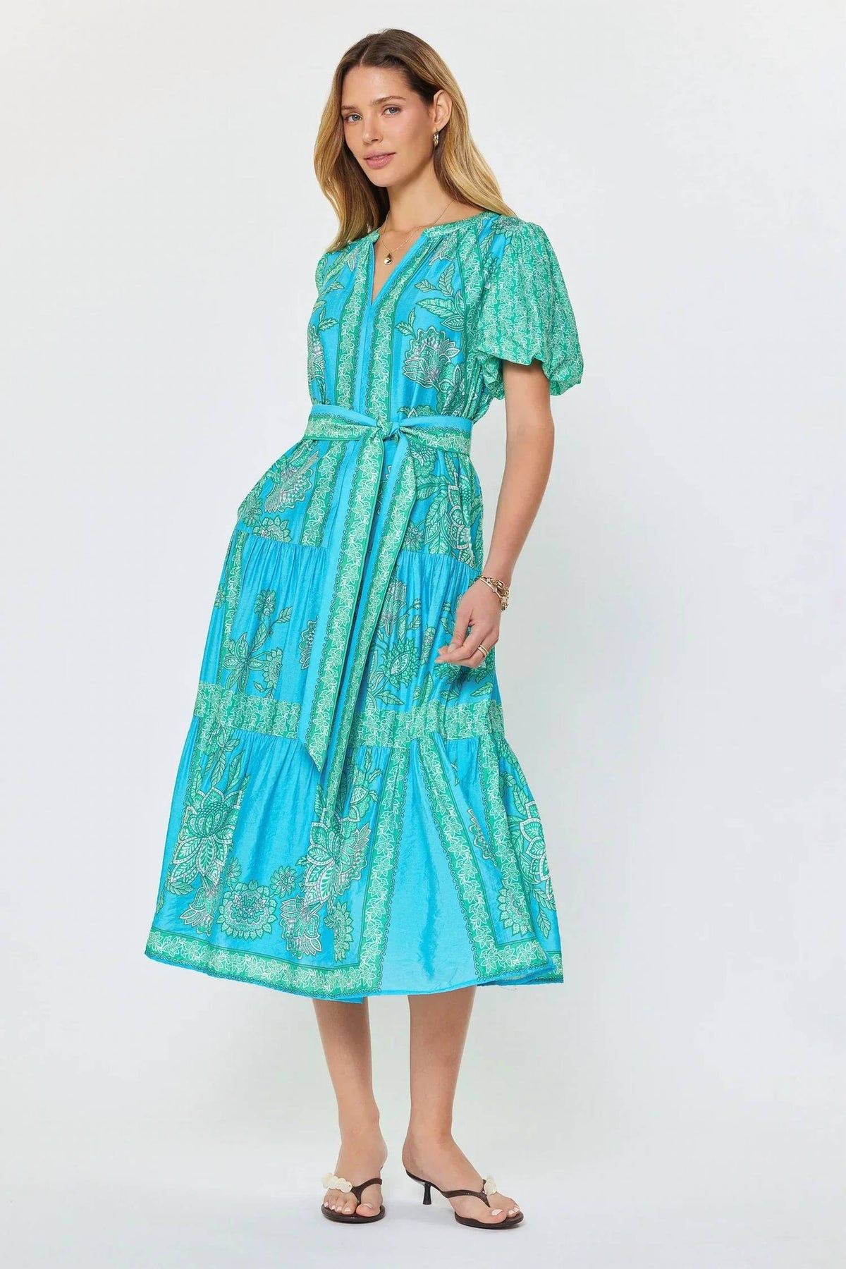 Current Air - Tiered Midi Dress