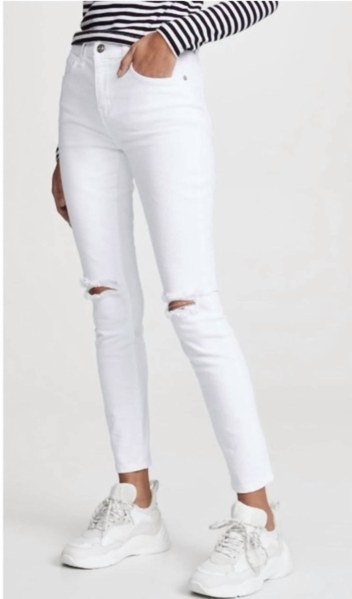 Current/Elliott - High Waist Stiletto Jeans