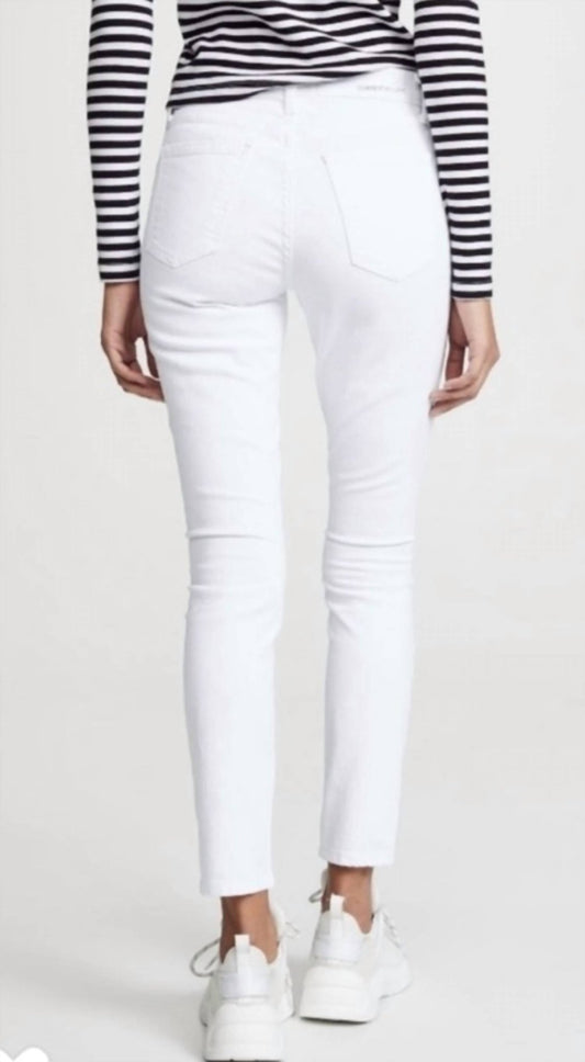 Current/Elliott - High Waist Stiletto Jeans - clothing - cotton - blend - jeans