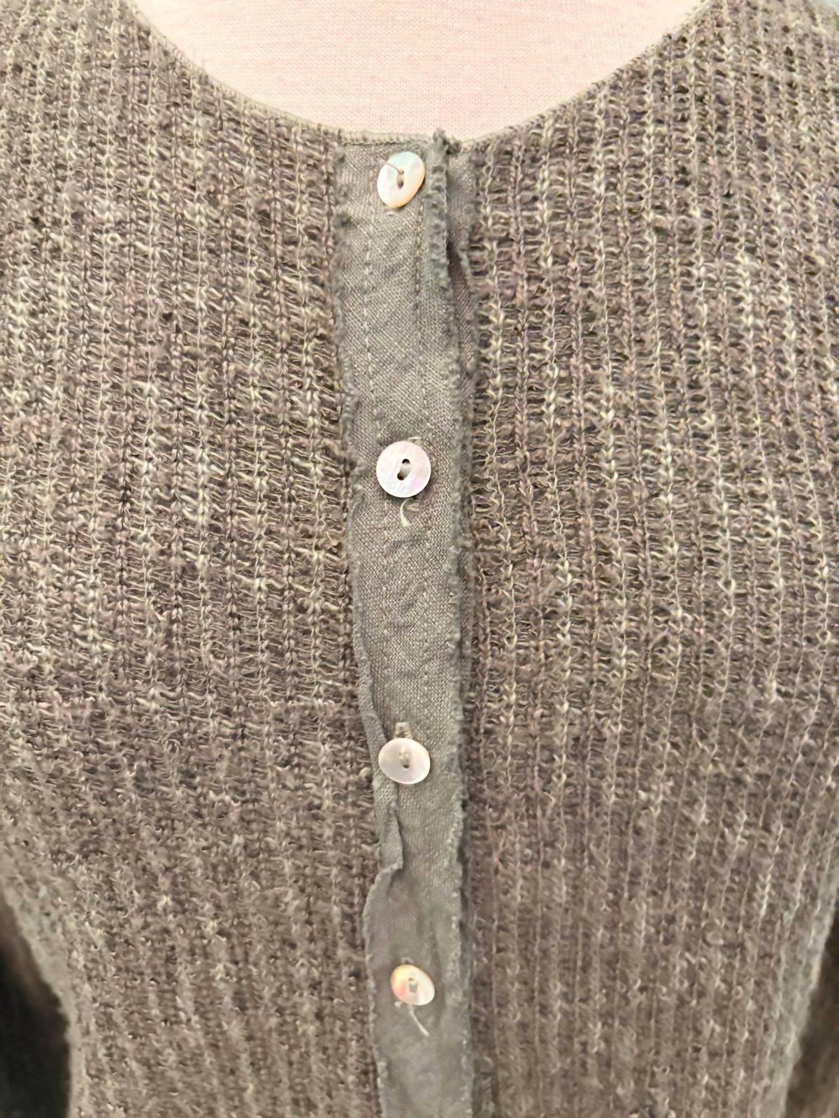 Cut Loose - Women's Crop Button Cardigan