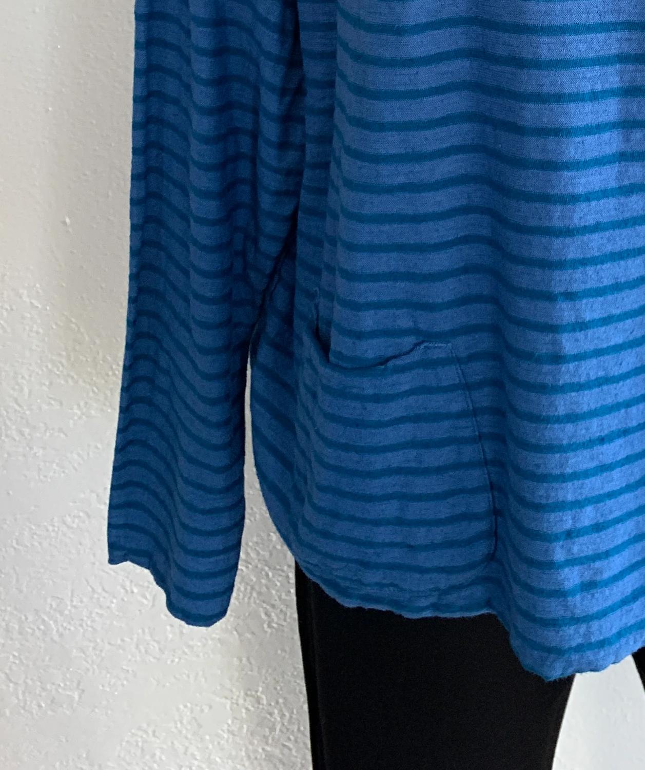 Cut Loose - Pocket Pullover - blue - clothing - cotton - blend