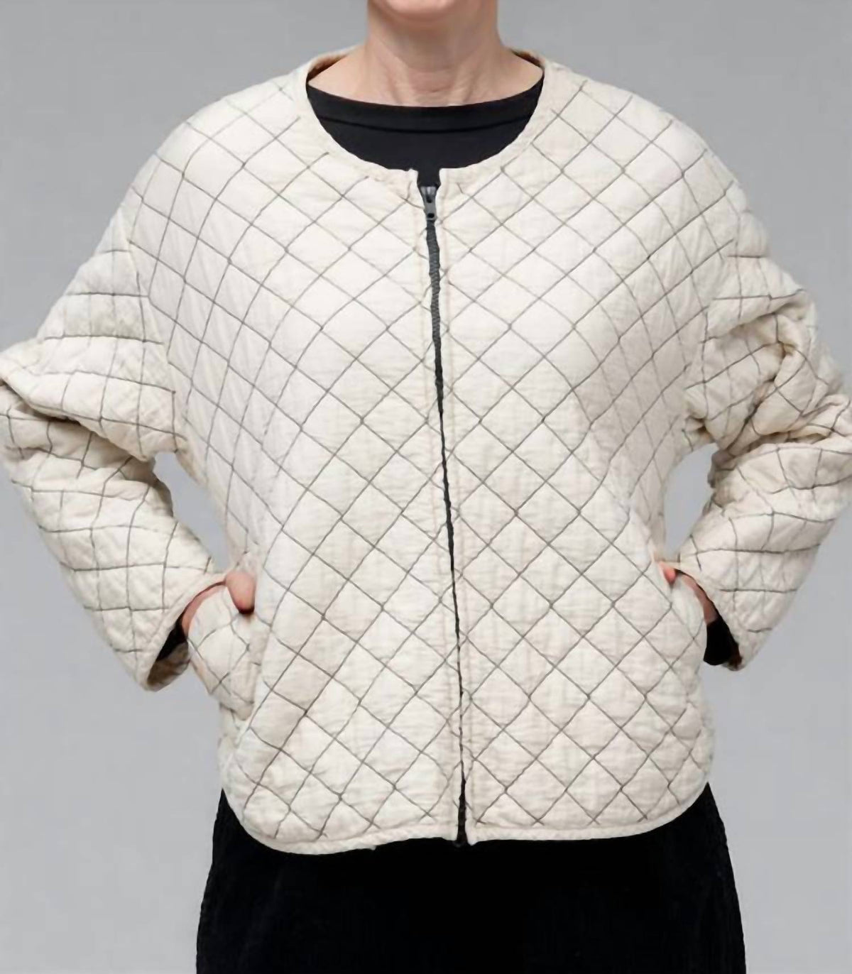 Cut Loose - Quilted Bomber Jacket