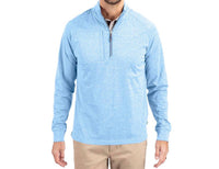 Cutter & Buck - Adapt Eco Knit Quarter Zip Pullover Sweatshirt