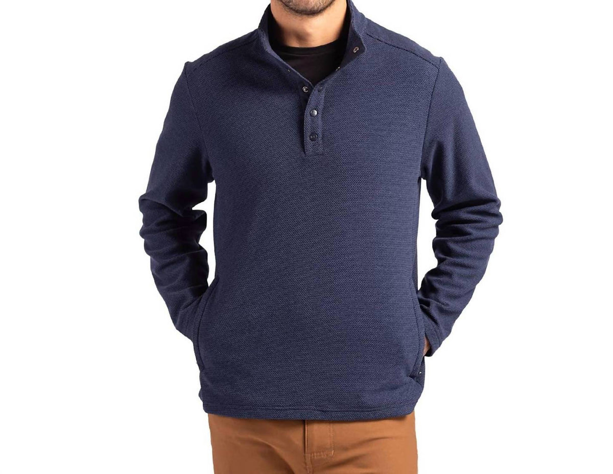 Cutter & Buck - Hunts Point Eco Snap Pullover Sweatshirt