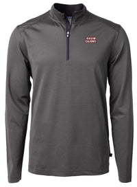 Cutter & Buck - Men's Ragin Cajuns Micro Stripe Quarter Zip Top