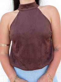 D.Ark - The Vivienne Suede Top