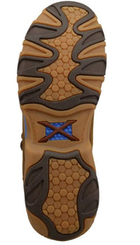 TWISTED X Men's Safety Nano-toe Cellstretch Work Chukka Shoe in distressed saddle - men's boots - alternate view