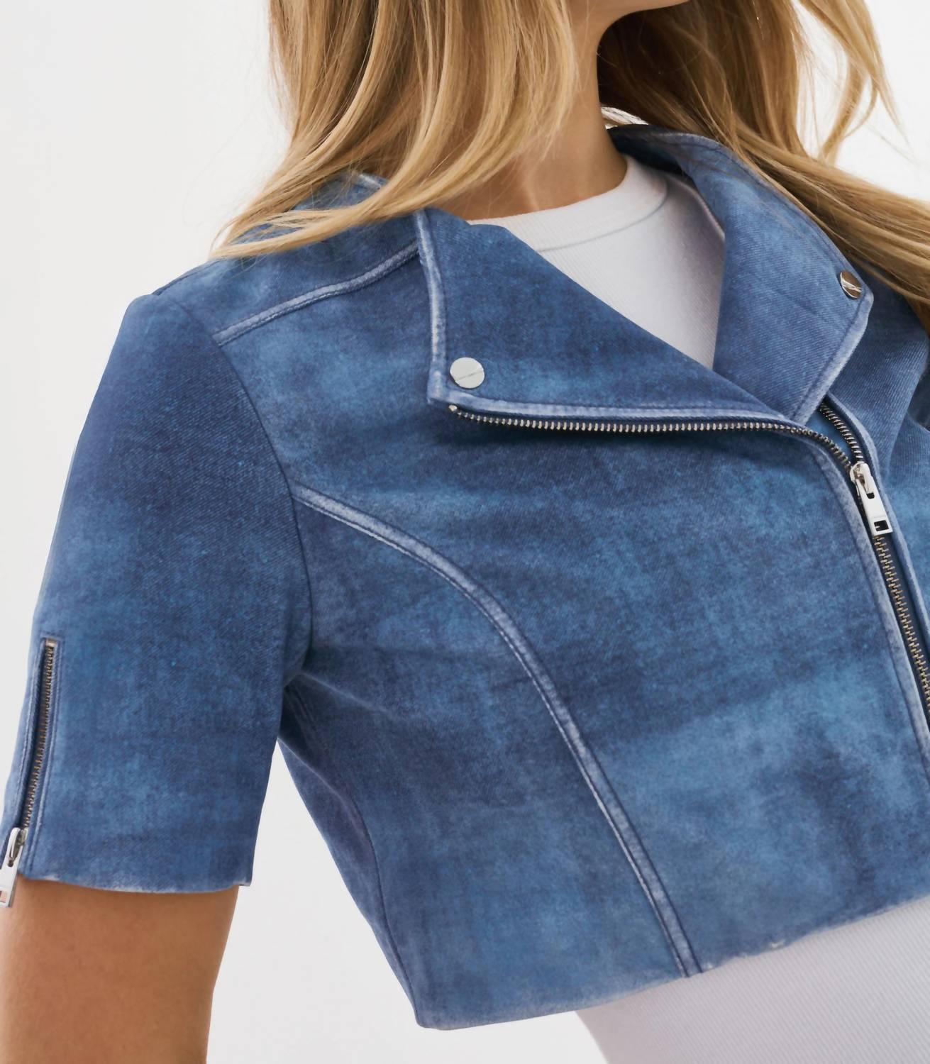 Lamarque - Kirsi Cropped Biker Jacket