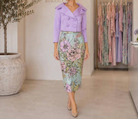 Maison Zoulias - Yvonni Pencil Midi Skirt