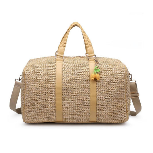 Urban Expressions - Women's Coastal Escape Straw Travel Bag