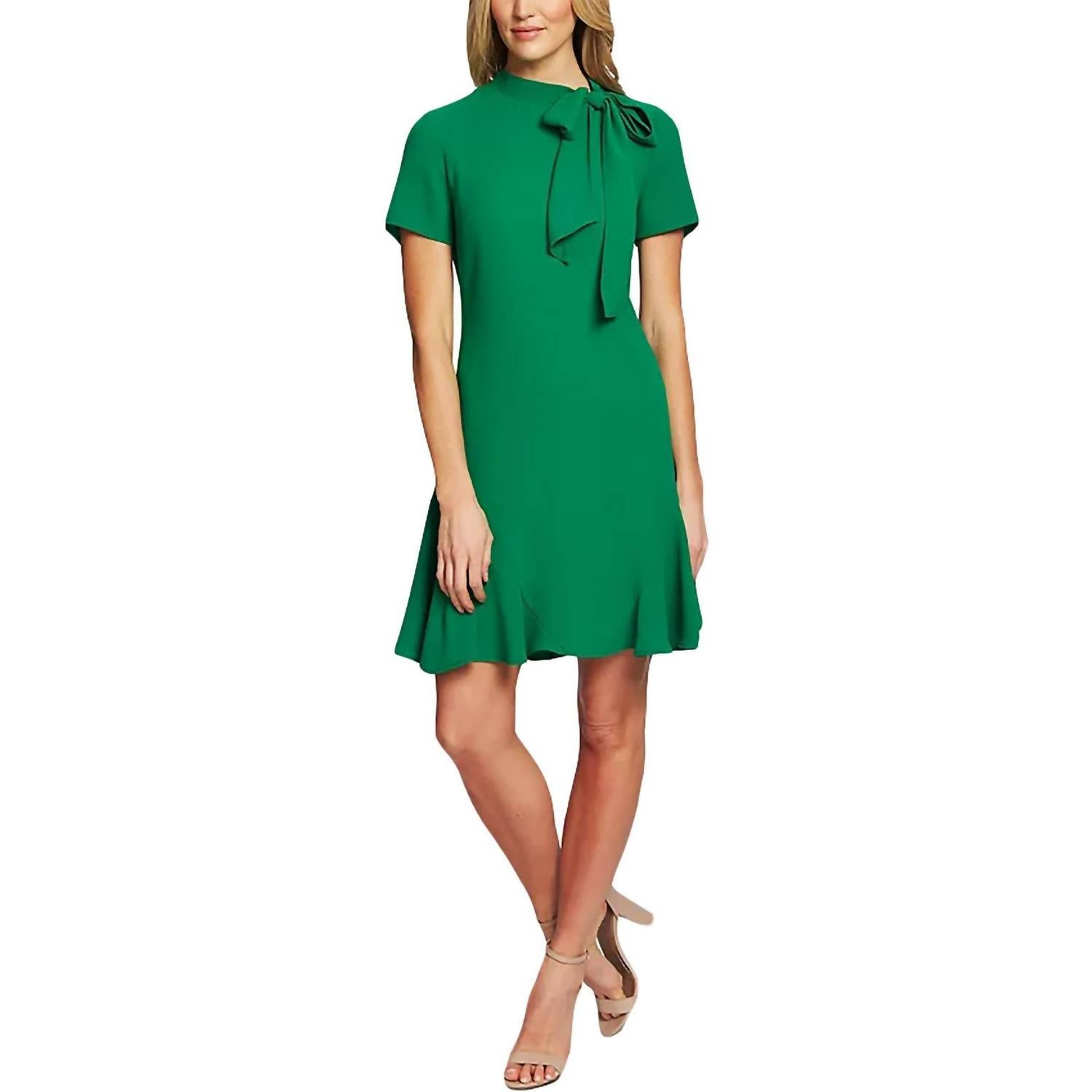 Cece - Ruffled Bow Dress