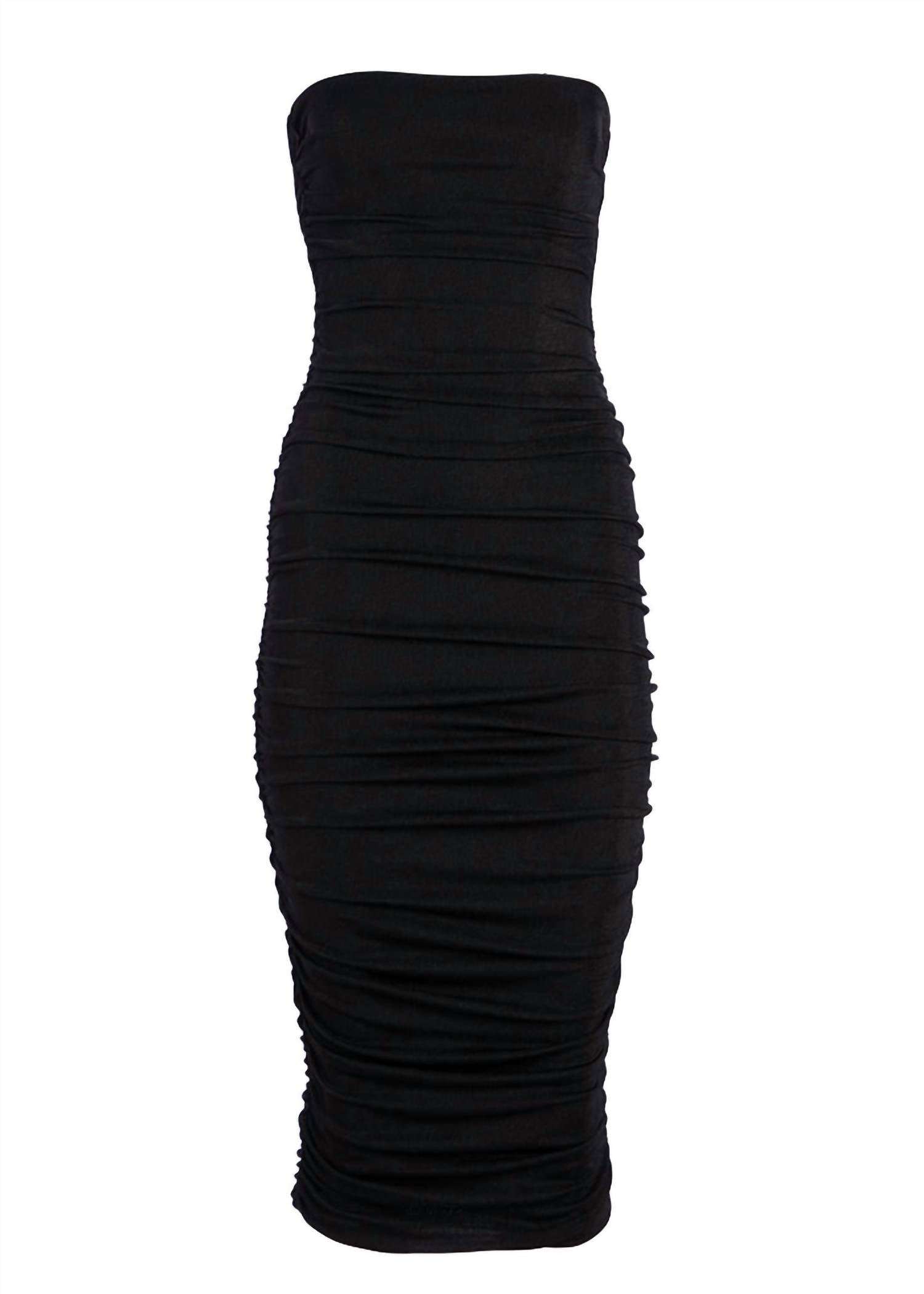 Ser.O.Ya - Martha Strapless Midi Dress