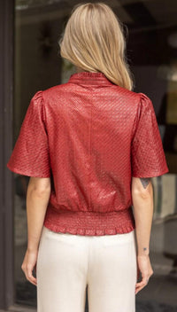 Voy - Smocked Top