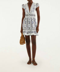 Farm Rio - FLOWERS ARCH MINI DRESS