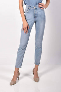 Frank Lyman - Reversible Floral Printed Jeans