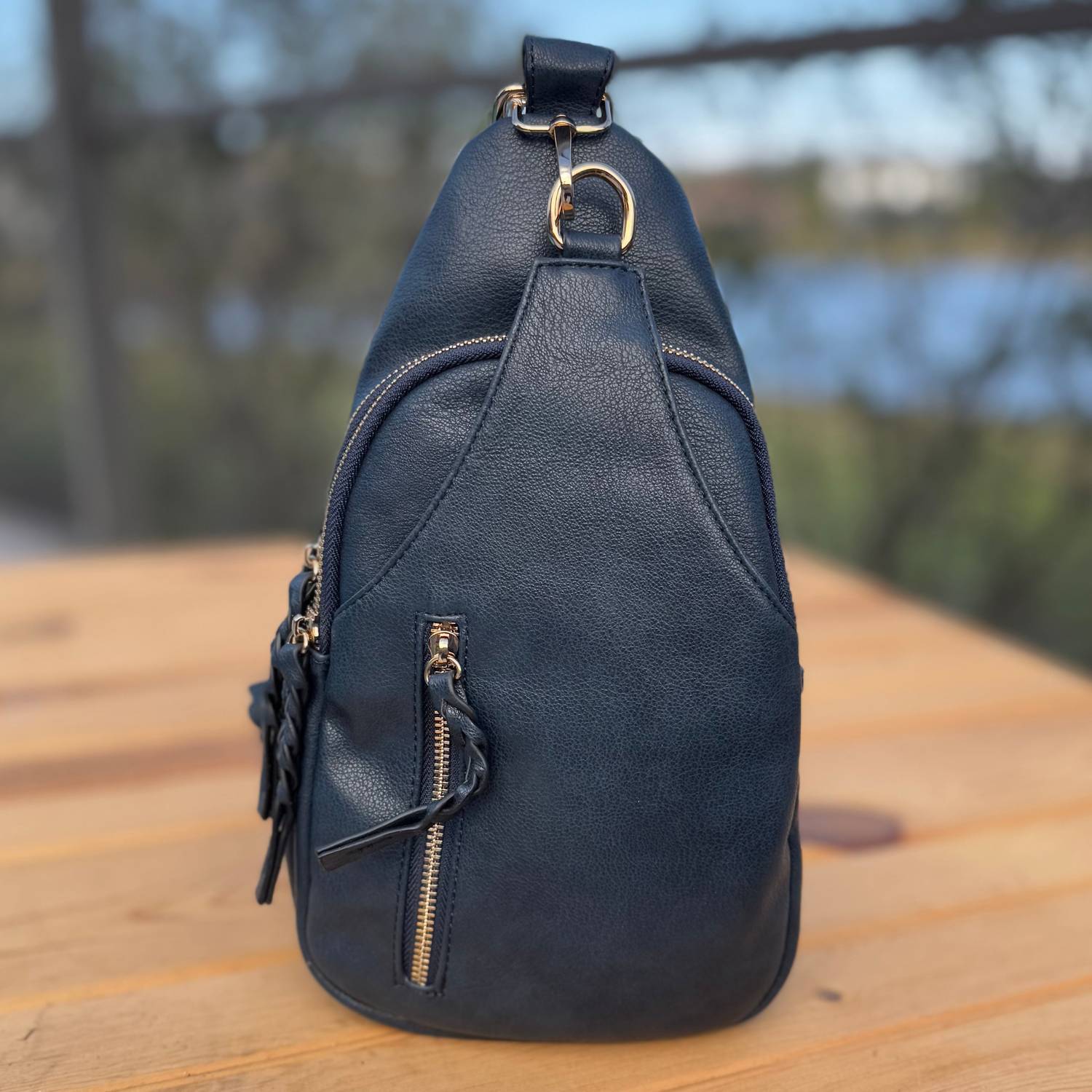 Jen & Co. - The Nikki Compartment Crossbody Sling Bag