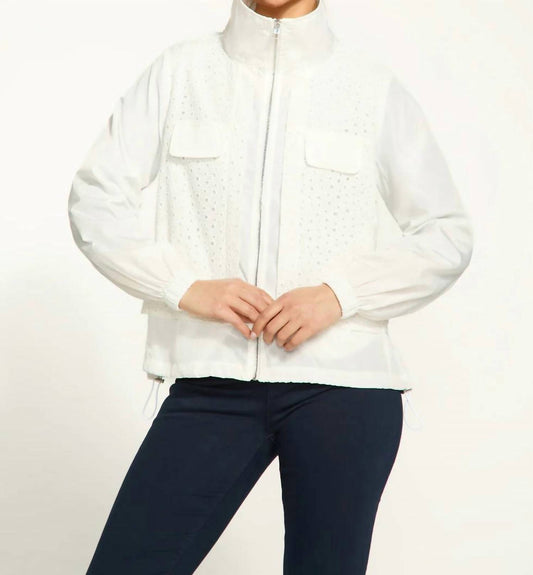 Fdj - Eyelet Lace Jacket