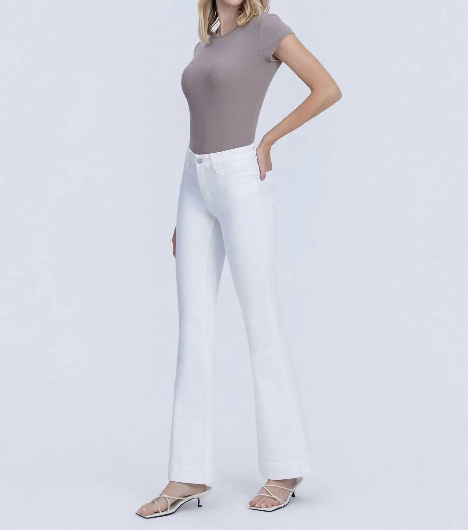 Vervet By Flying Monkey - Tummy Control Mid Rise Flare Jeans