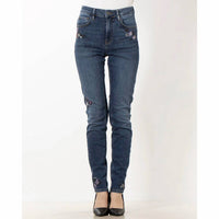 Desigual - Floral Embroidered Skinny Jean