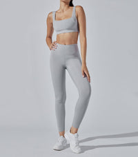 HEROINE SPORT Vital High Performance Leggings in steel - women's pants