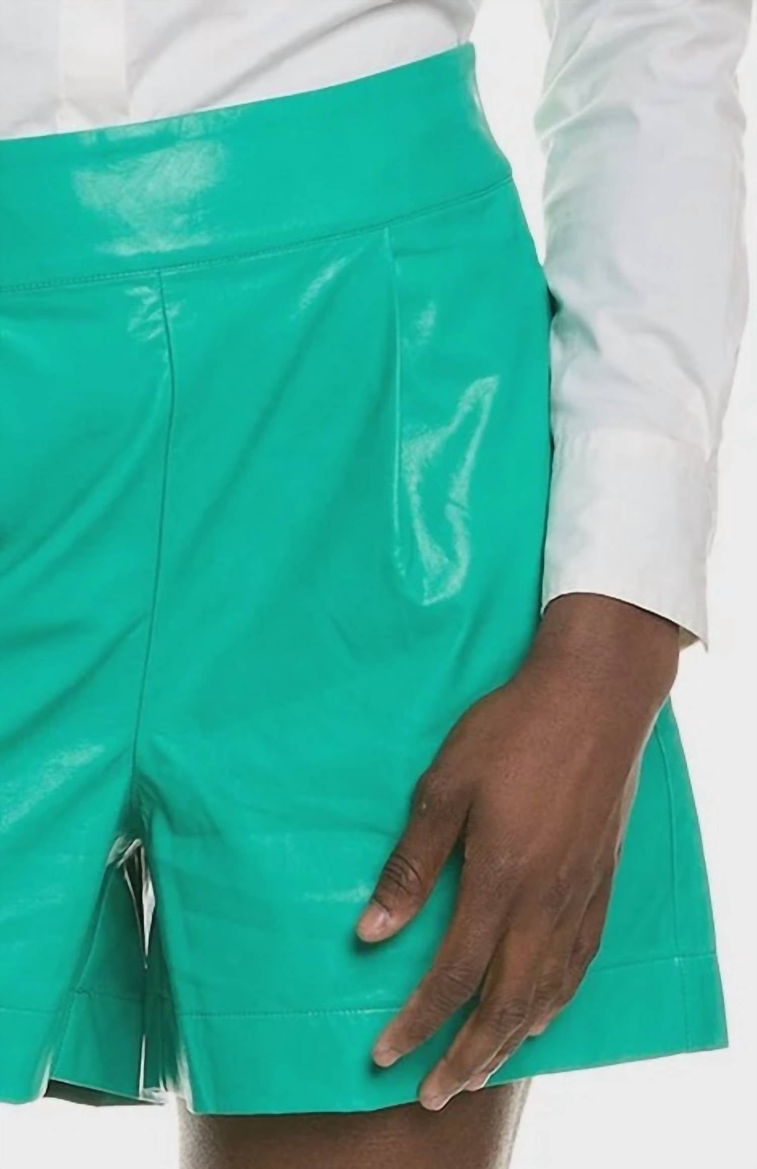 Tyler Boe - Stevie Vegan Leather Shorts