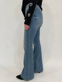 Pistola - Women's Kinsley Mid Rise Ultra Flare Jeans