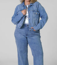 Good American - Committed To Fit Button Down Jacket - Plus