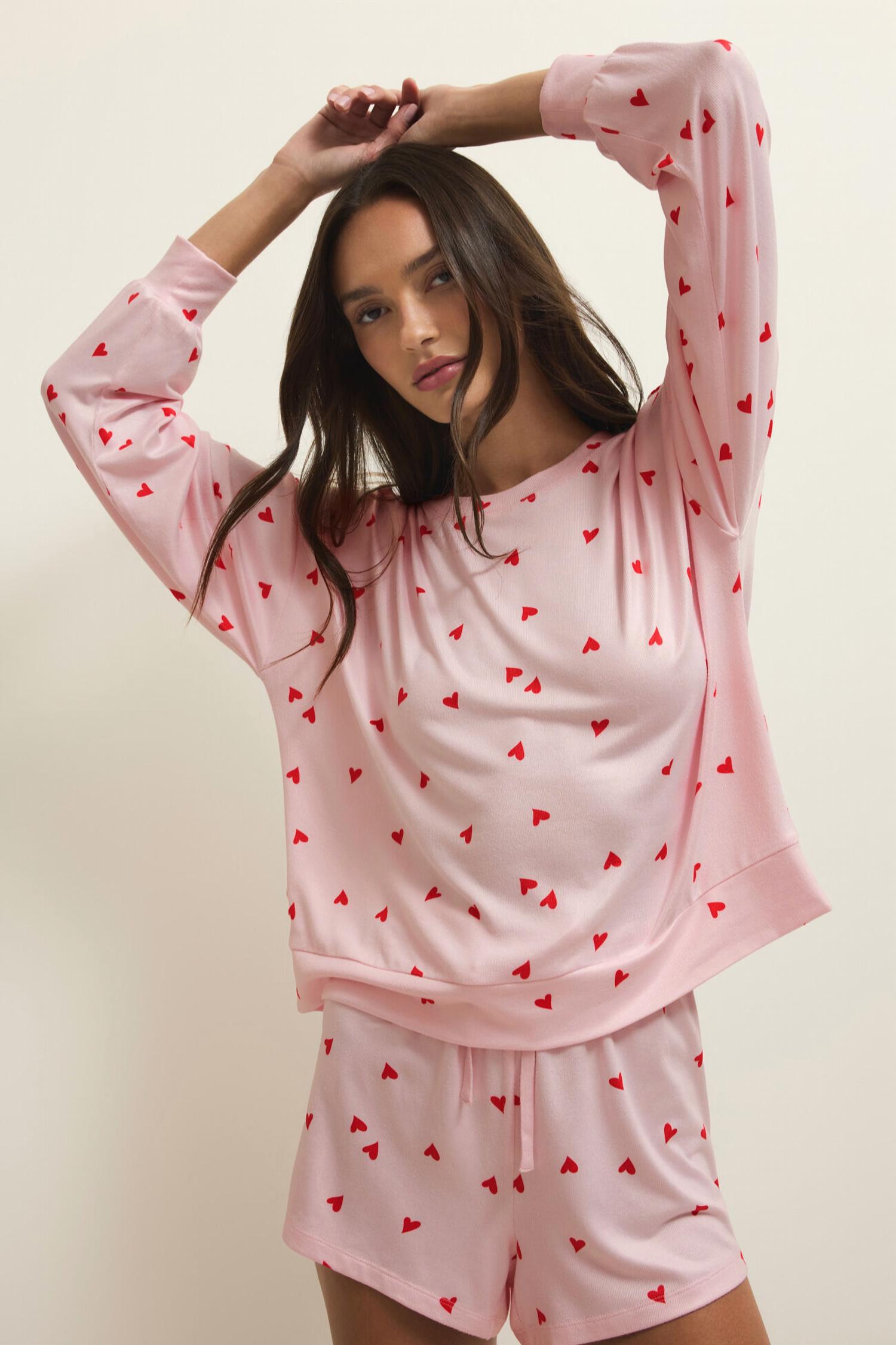 Z Supply - Mira Heart Long Sleeved Top