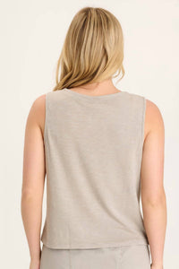 Xcvi - Quan Twill Embroidered Tank Top
