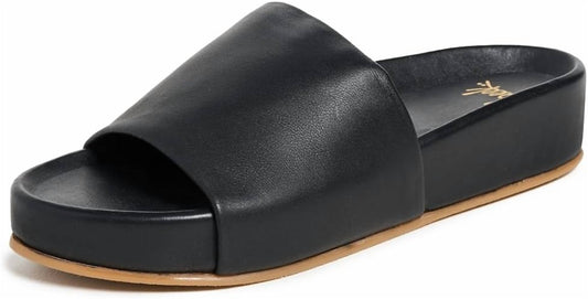 Beek - Women's Pelican Leather Platform Sandal