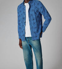 Paul Smith - Tailored-fit Floral Print Corduroy Shirt