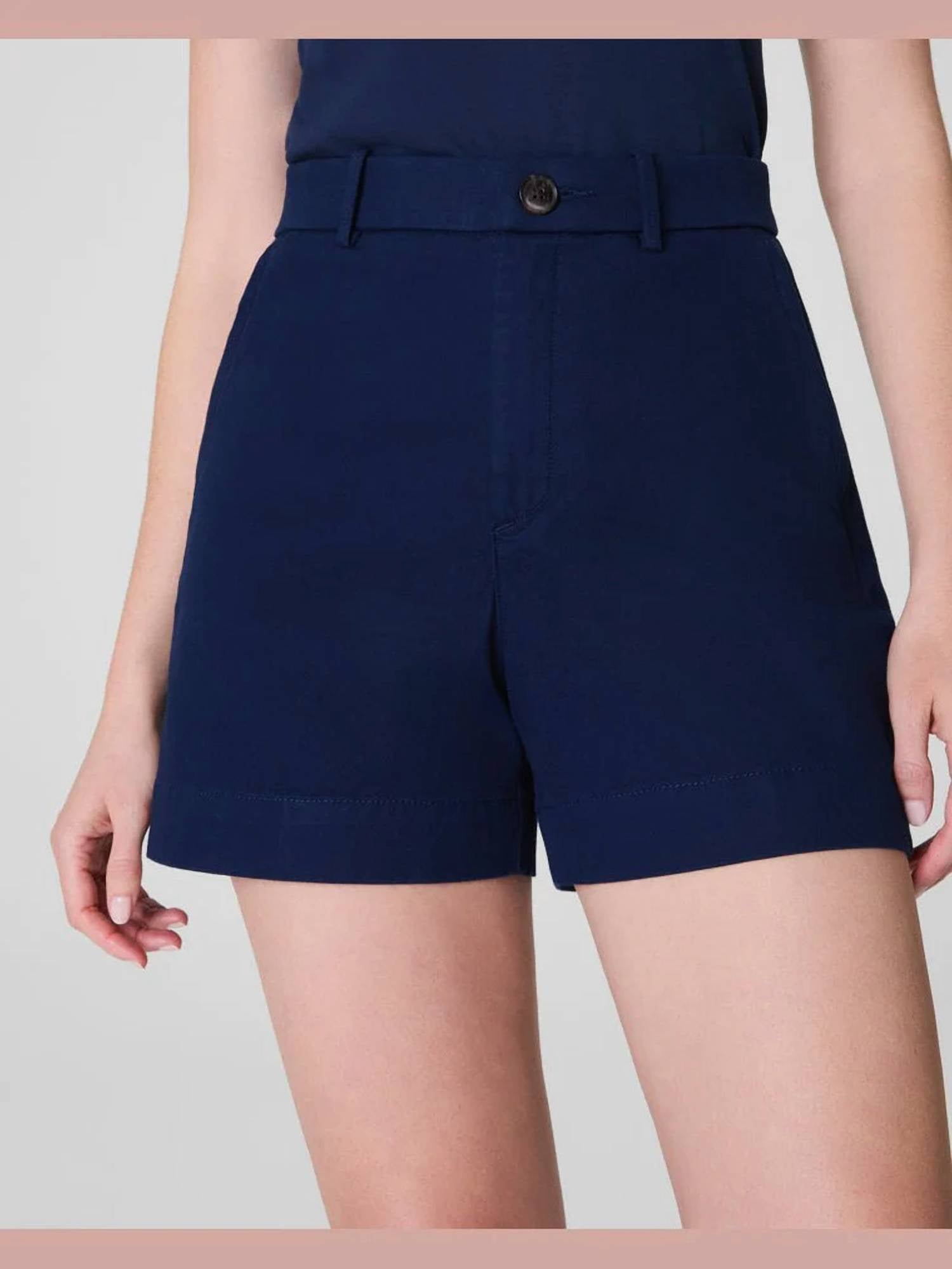 Spanx - High Waist Stretch Twill Short