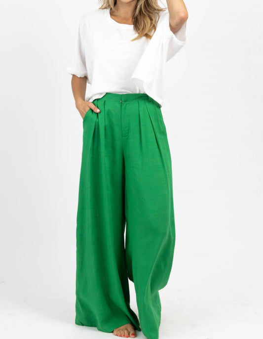 Mulla - FRESH LINEN WIDE LEG TROUSER