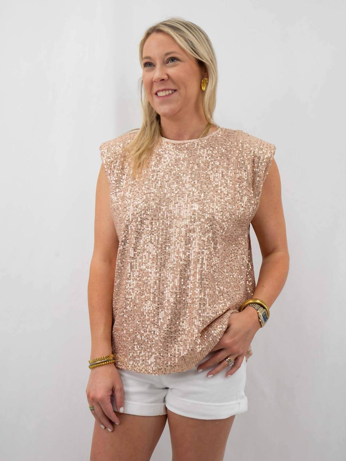 Entro - Sequin Party Top