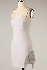 Rhinestone Fringe Dress