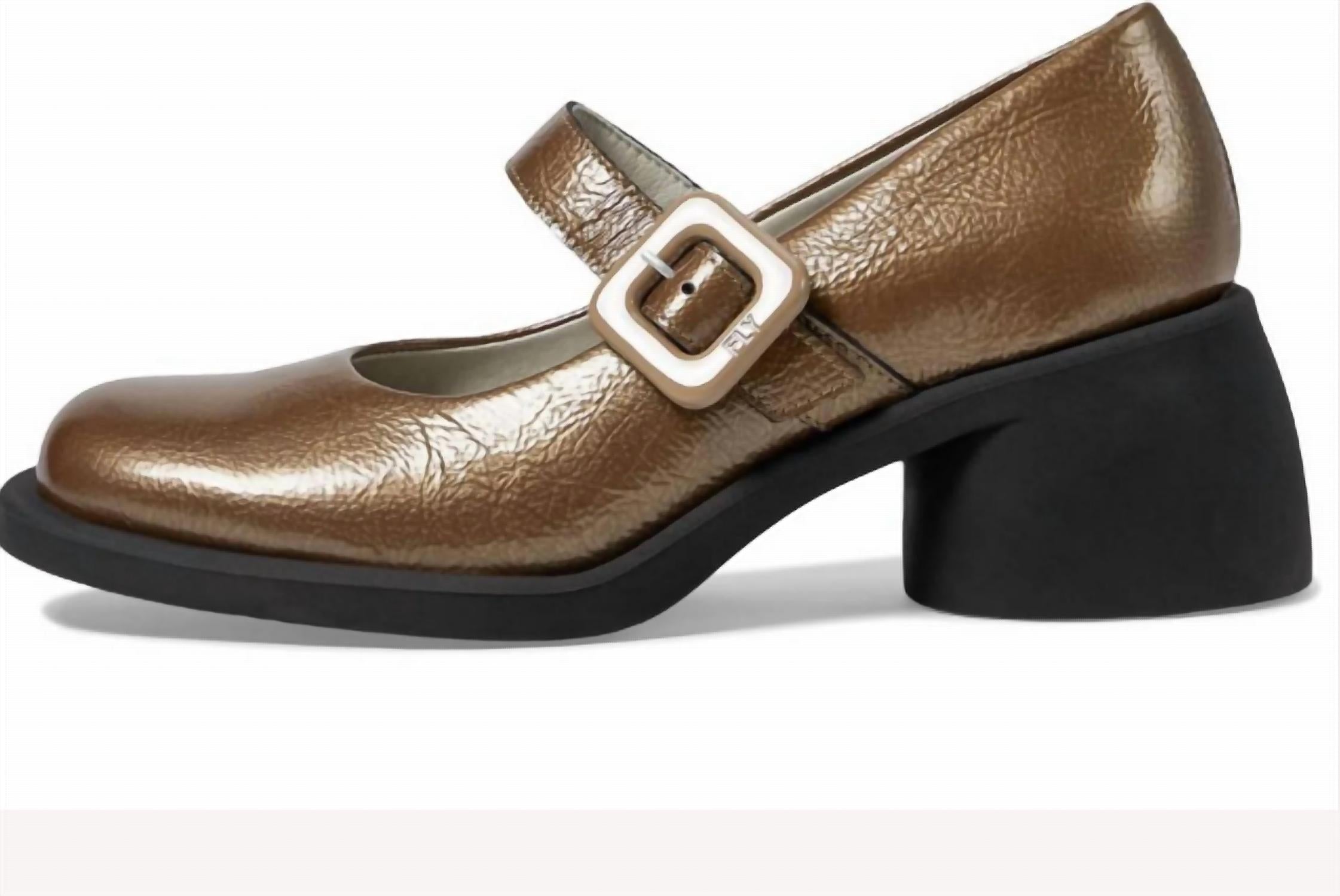 Fly London - Women's Leather Buckle Shoes