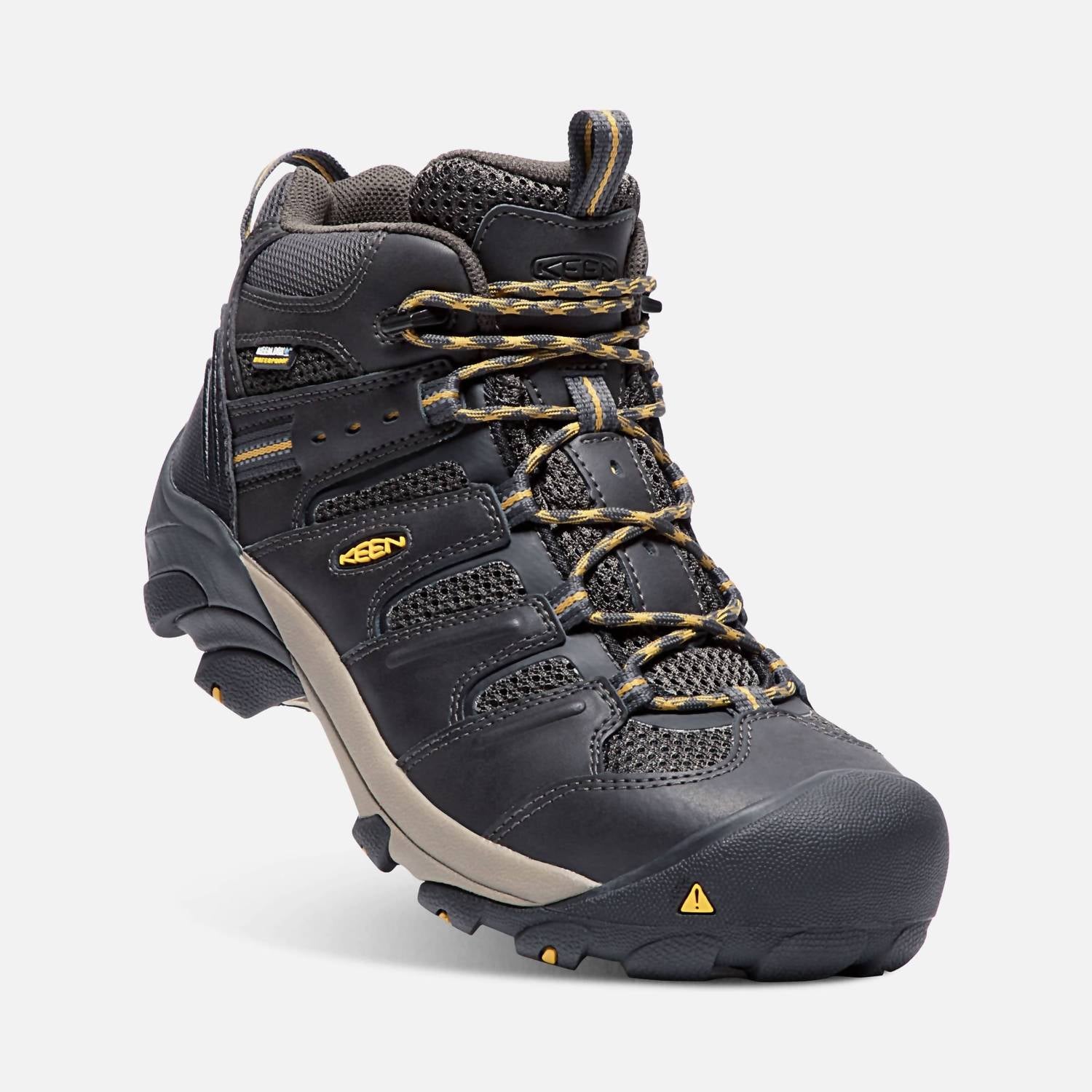 Keen - Men's Lansing Mid Waterproof Steel Toe Shoes
