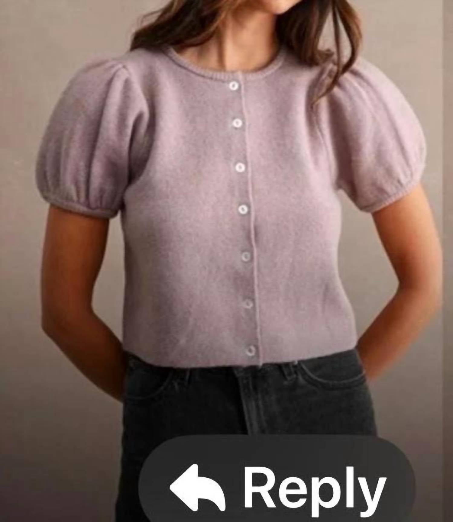 Faye Ellen - Puff Sleeve Sweater
