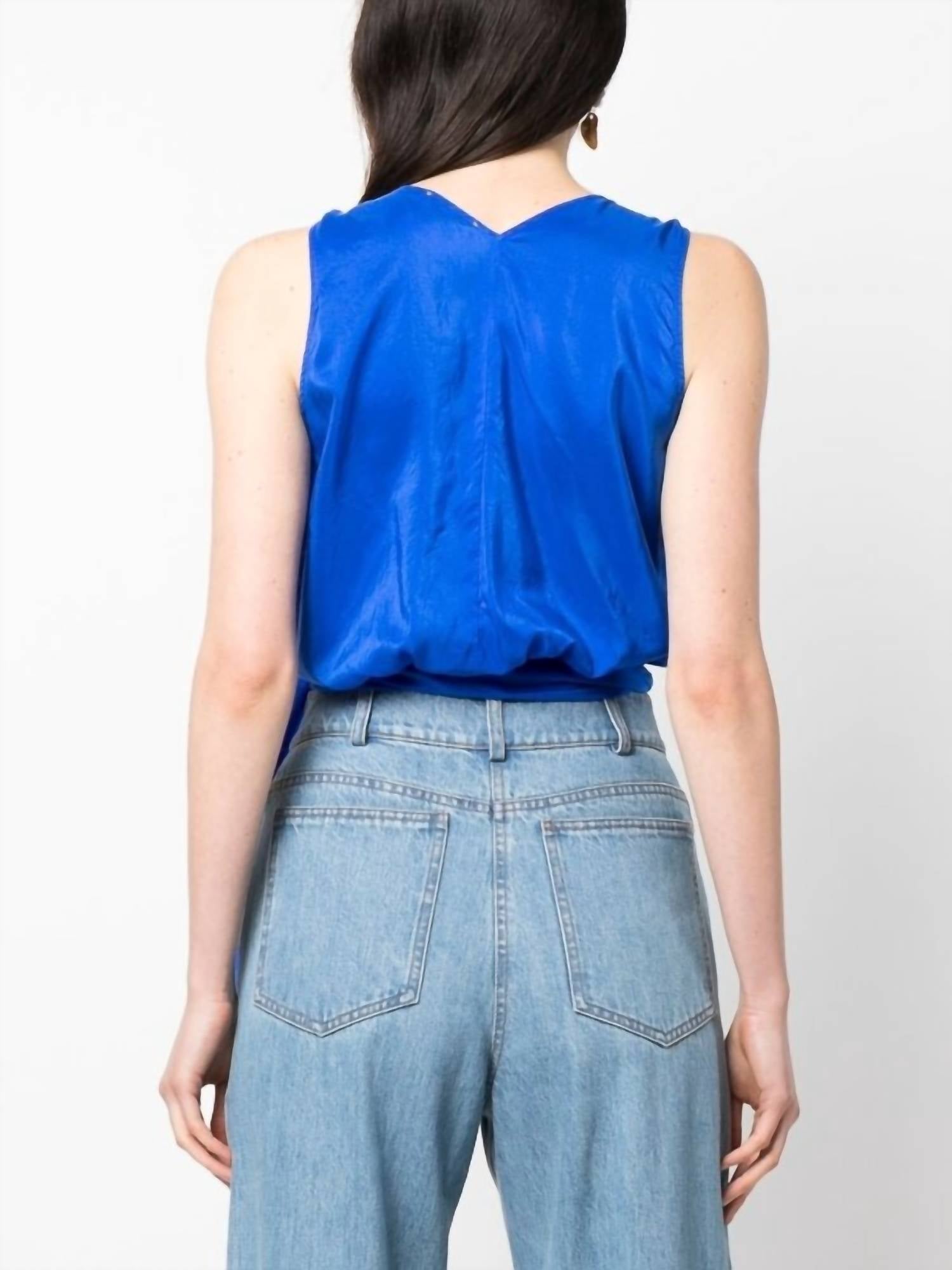 Forte Forte - Habotai Silk Crossed Top
