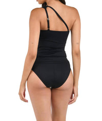 La Blanca - One Shoulder Keyhole Tankini Swimsuit Top