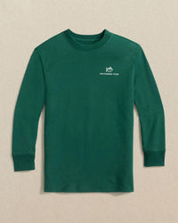 Southern Tide - Boys' Santa Club Car Long Sleeve T-shirt