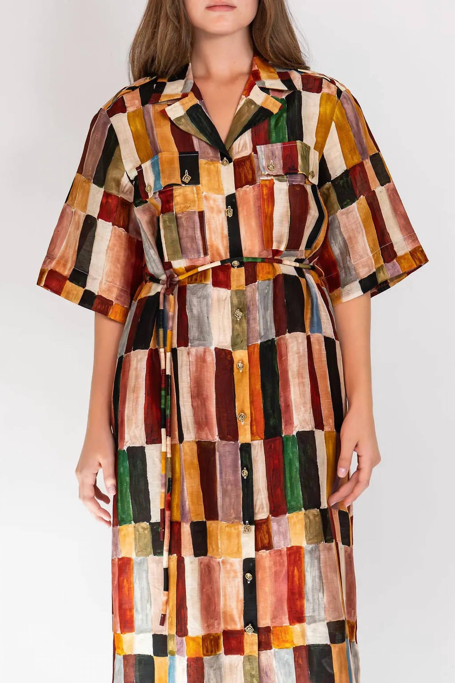 Alemais - Marjorelle Shirt Midi Dress