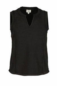 Bobi - Women's Split Neck Muscle Tank